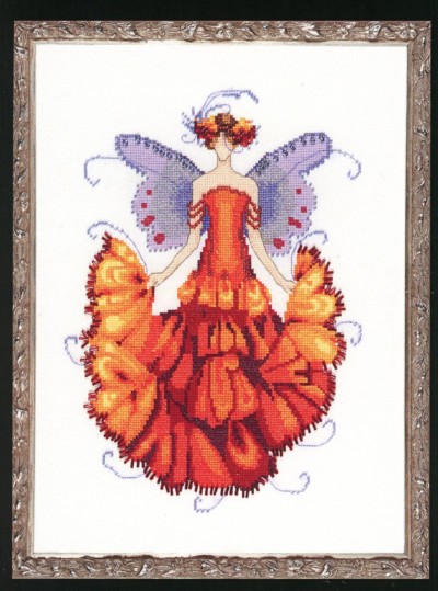 Marigold (Pixie Blossom Collection) Cross Stitch Pattern