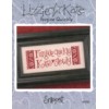 Image of Forgive Quickly Kiss Slowly Cross Stitch Pattern