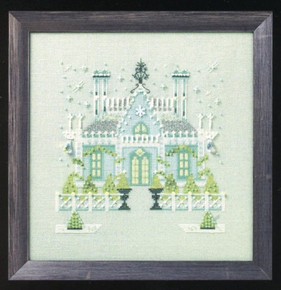 The Gothic House (Holiday Village) Cross Stitch Pattern