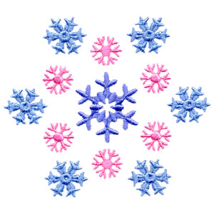 Mini Snowflake Pattern