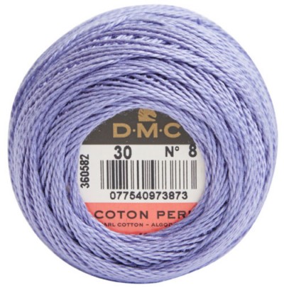 DMC Pearl Cotton Balls Article 116 Size 8 / 30 Medium Light Blueberry