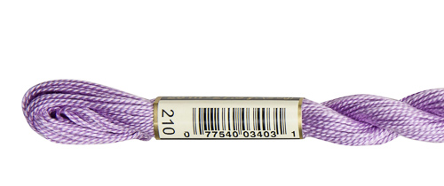 DMC Pearl Cotton Skeins Size 5 / 210 MD Lavender
