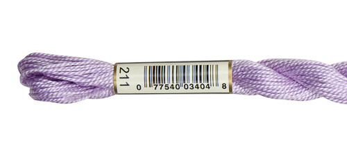 DMC Pearl Cotton Skeins Size 5 / 211 LT Lavender