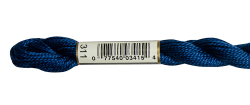 DMC Pearl Cotton Skeins Size 5 / 311 MD Navy Blue
