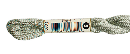 DMC Pearl Cotton Skeins Size 5 / 524 VLT Fern Green
