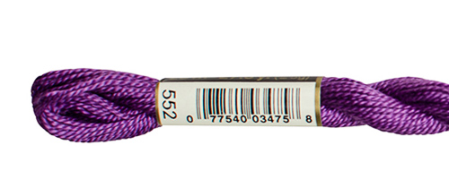 DMC Pearl Cotton Skeins Size 5 / 552 MD Violet