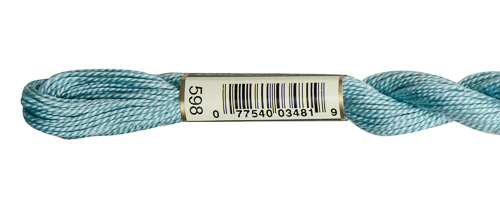 DMC Pearl Cotton Skeins Size 5 / 598 LT Turquoise