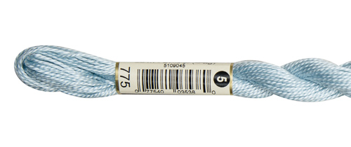 DMC Pearl Cotton Skeins Size 5 / 775 V LT Baby Blue