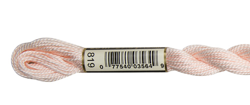 DMC Pearl Cotton Skeins Size 5 / 819 LT Baby Pink