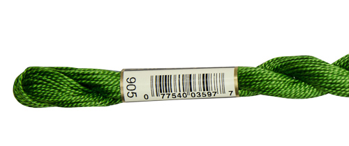DMC Pearl Cotton Skeins Size 5 / 905 DK Parrot Green
