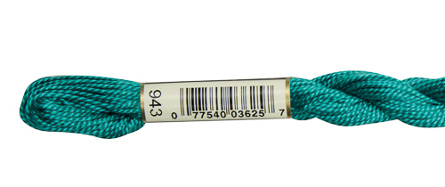 DMC Pearl Cotton Skeins Size 5 / 943 MD Aquamarine