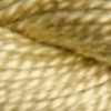 DMC Pearl Cotton Skeins Size 5 / 3046 MD Yellow Beige