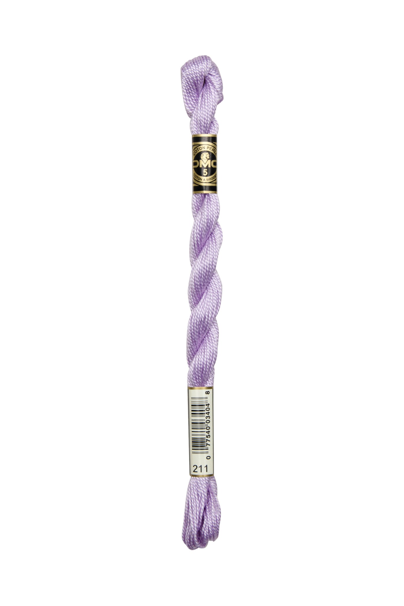DMC Pearl Cotton Skeins Size 5 / 211 LT LavenderEmbroidery Floss by DMC