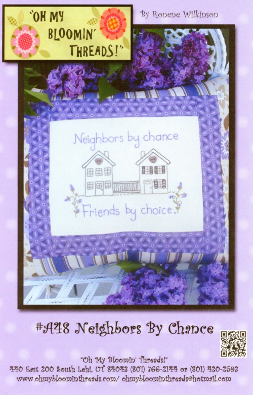 Neighbors by Chance Embroidery Pattern