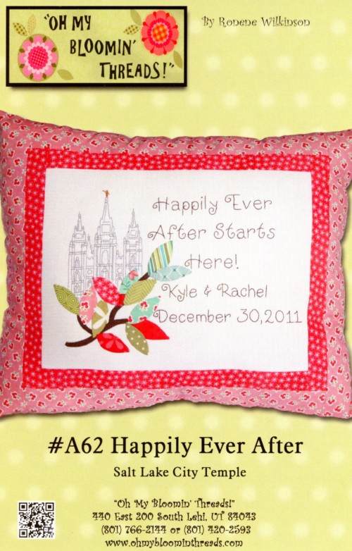 Happily Ever After (SLC) Embroidery Pattern
