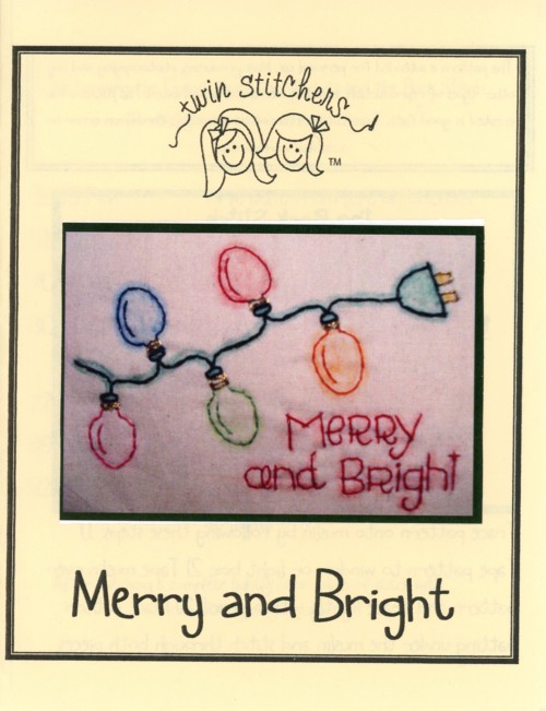 Merry & Bright Embroidery Pattern