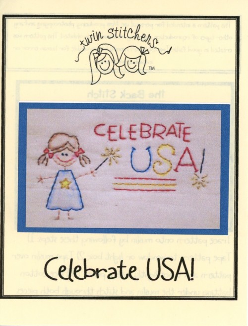 Celebrate USA Embroidery Pattern