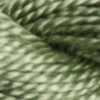 DMC Pearl Cotton Skeins Article 115 Size 3 / 3052 Medium Green Gray