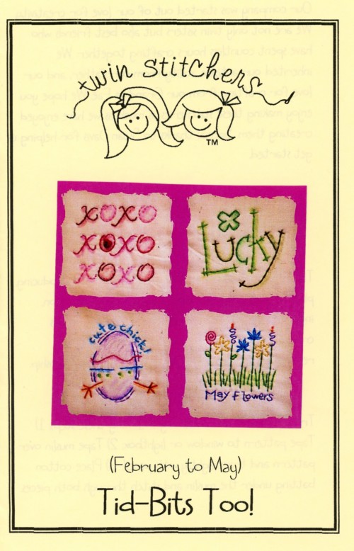 Tidbits Too (February - May) Embroidery Patterns