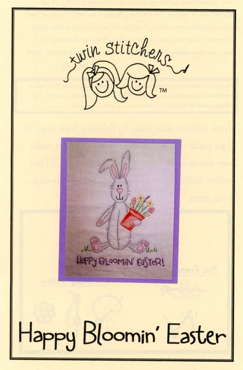 Happy Bloomin' Easter Embroidery Pattern