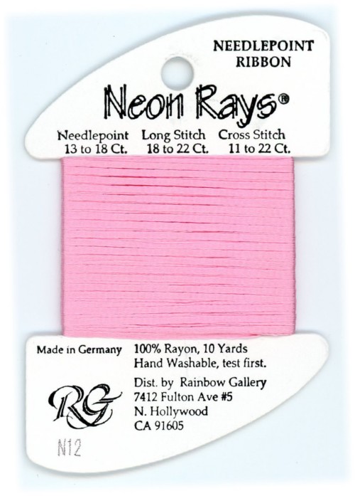 Rainbow Gallery Neon Rays / N12 Pink