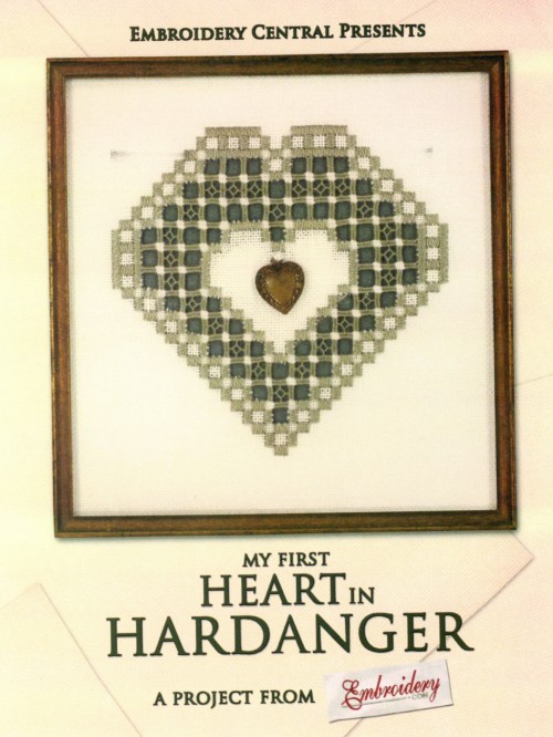 My First Heart in Hardanger Pattern