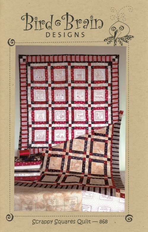 Scrappy Squares Quilt Pattern
