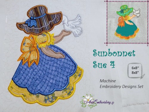 Machine Embroidery Designs Characters