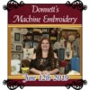 Image of Machine Embroidery Demo June 12th 2019