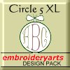 Circle XL Monogram Set 5