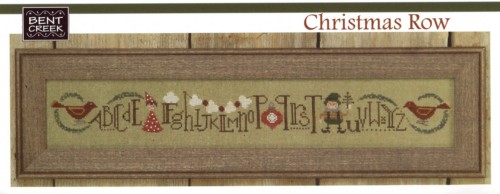 Christmas Row Cross Stitch Pattern