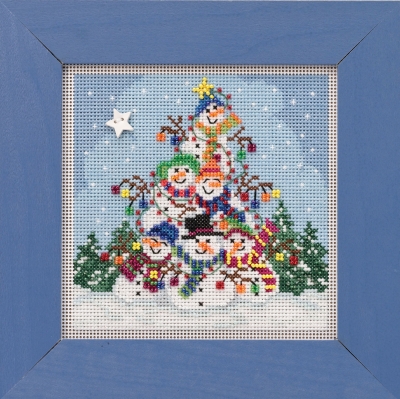 Snowman Pile (2019) Counted Cross Stitch Kit