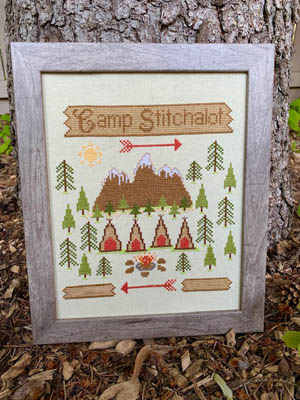 Camp Stitchalot Cross Stitch Pattern