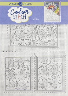 A Perforated-Paper Needle Book to Cross-Stitch Pattern