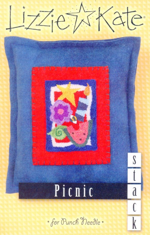 Picnic Stack Punch Needle Design