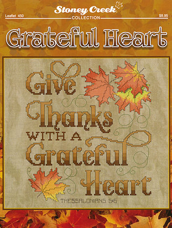 Grateful Heart Cross Stitch Pattern