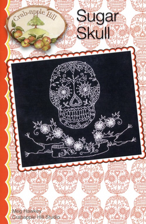 Sugar Skull Embroidery Pattern