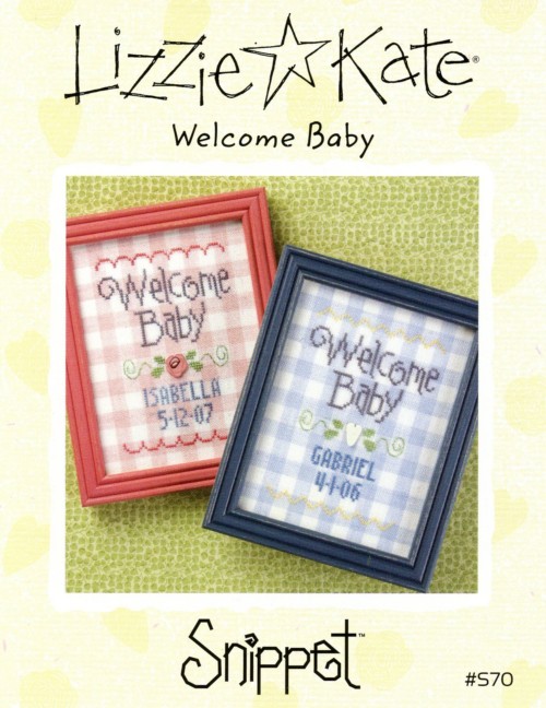 Welcome Baby Cross Stitch Pattern