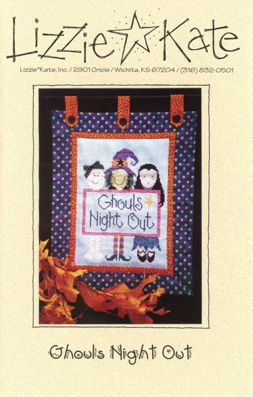 Ghouls Night Out Cross Stitch Pattern