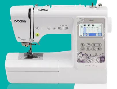 Brother® SE600 sewing machine.