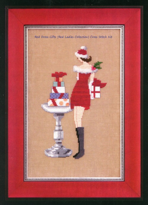 Red Dress Gifts (Red Ladies Collection) Cross Stitch Kit