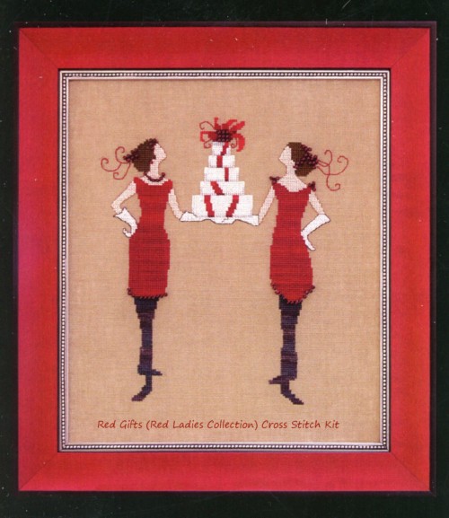 Red Gifts (Red Ladies Collection) Cross Stitch Kit