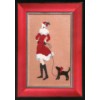 Image of Red Puppy (Red Ladies Collection) Cross Stitch Pattern