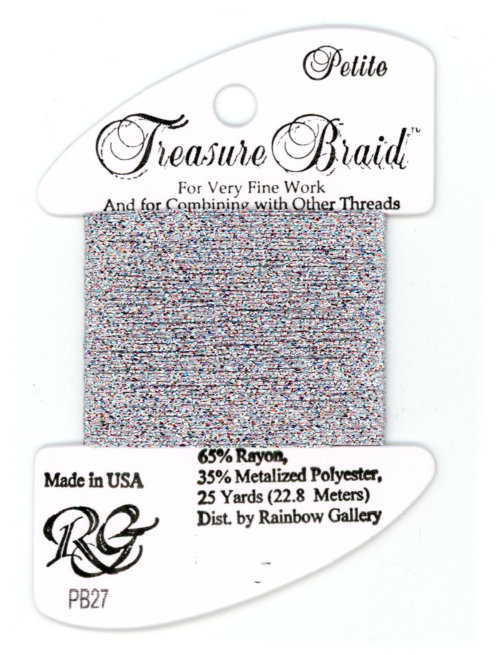 Rainbow Gallery Petite Treasure Braid / PB27 Ice Pastels