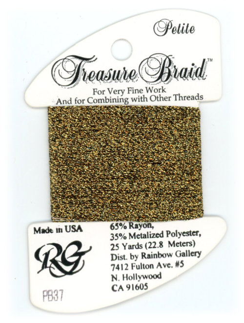 Rainbow Gallery Petite Treasure Braid / PB37 Dark Antique