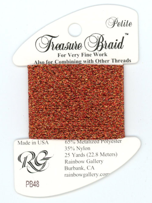 Rainbow Gallery Petite Treasure Braid / PB48 Autumn Leaves