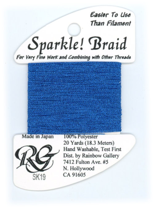 Rainbow Gallery Sparkle Braid / True Blue SK19