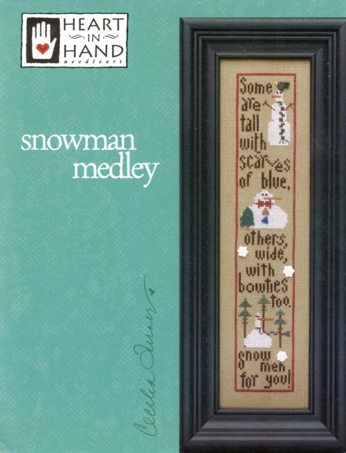 Snowman Medley Cross Stitch Pattern