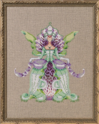 Imperial Lady D (Orchid Party) Cross Stitch Pattern