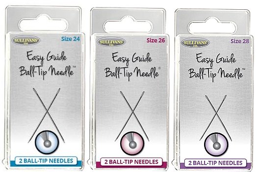 Easy Guide Needles: do ball tip needles really work? • Purple Leaf Designs